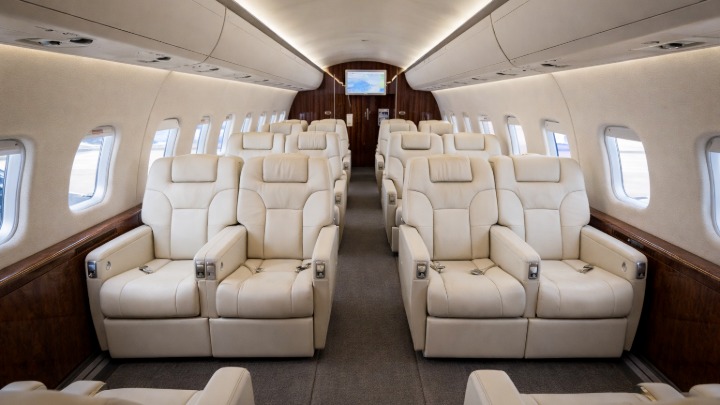 Special Charter Category - CRJ 200 Jet Interior